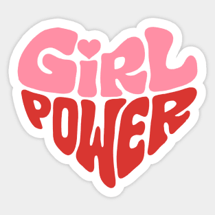 Girls power Sticker